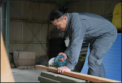 安心の施工品質